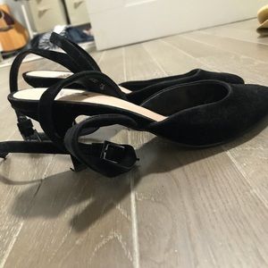 LULUS | velvet kitten heels